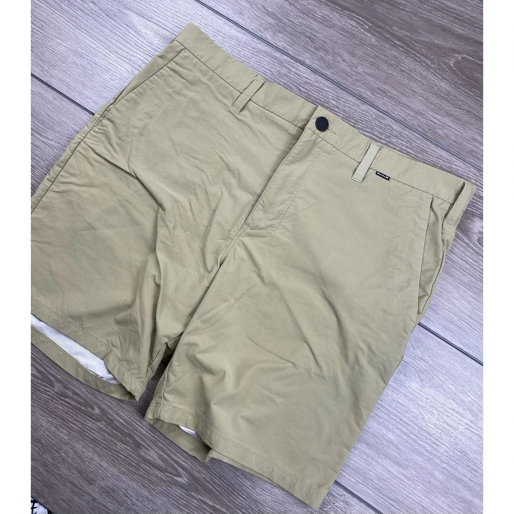 Hurley Khaki Green Men's Shorts